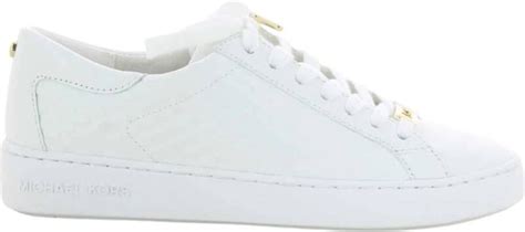 witte sneakers dames michael kors|michael kors sneakers dames.